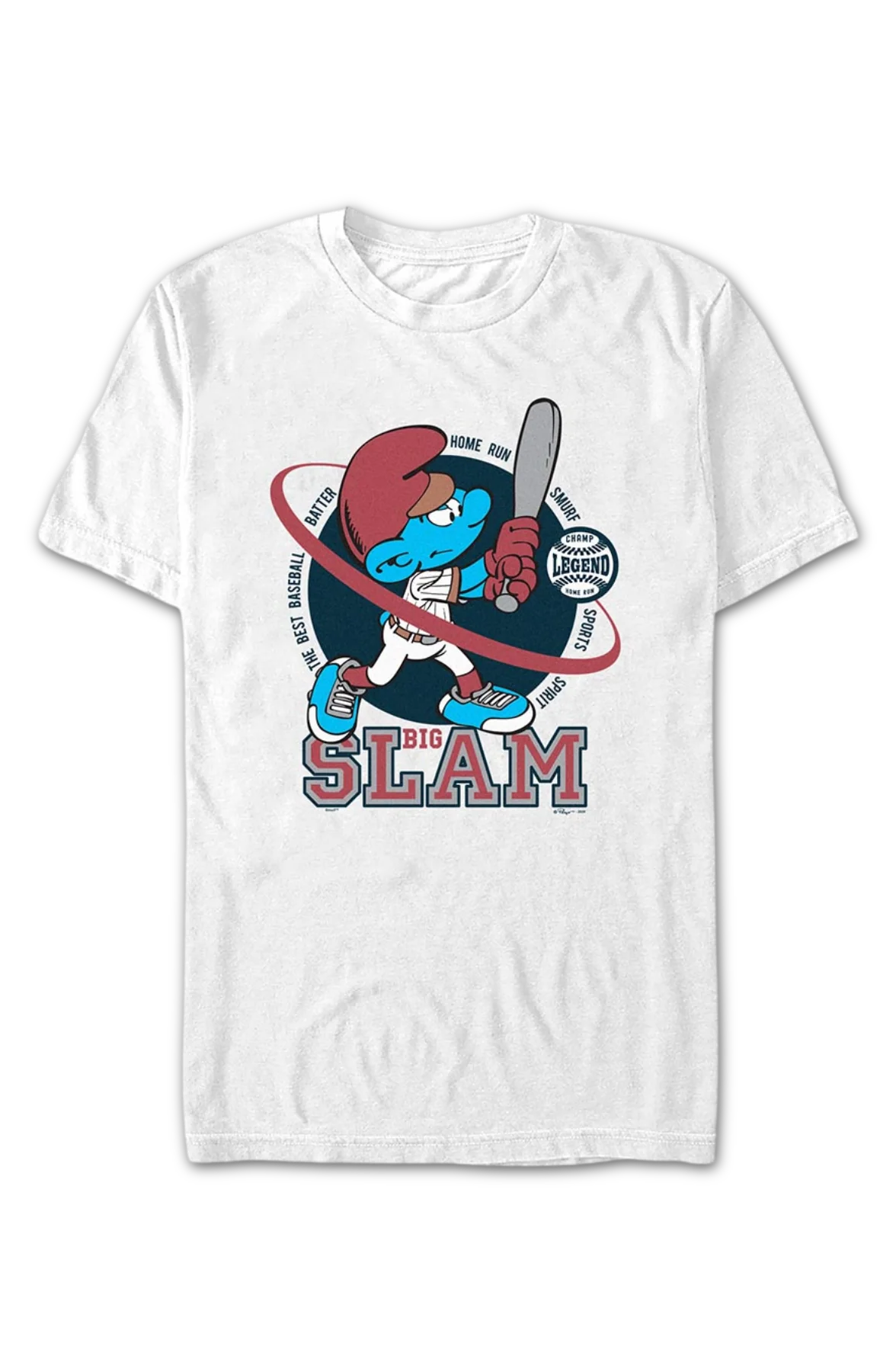 Big Slam Smurfs T-Shirt - Image 2