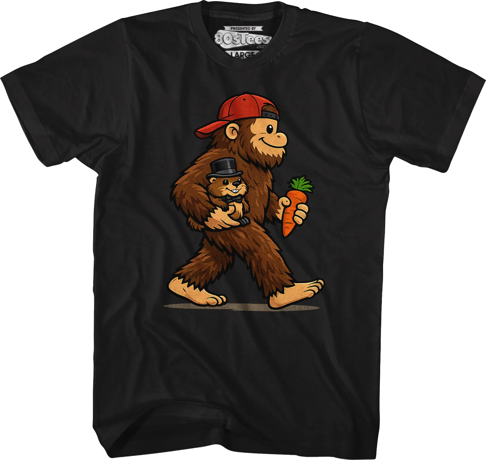 Bigfoot & Phil Groundhog Day T-Shirt