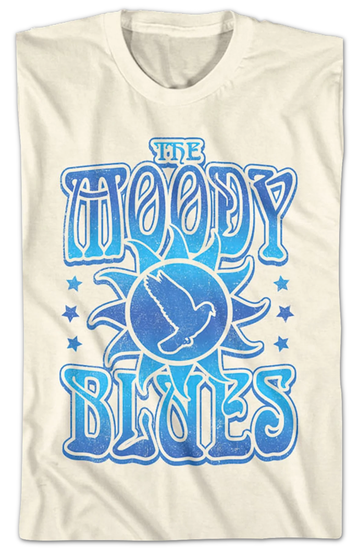 Bird And Sun Moody Blues T-Shirt - Image 2