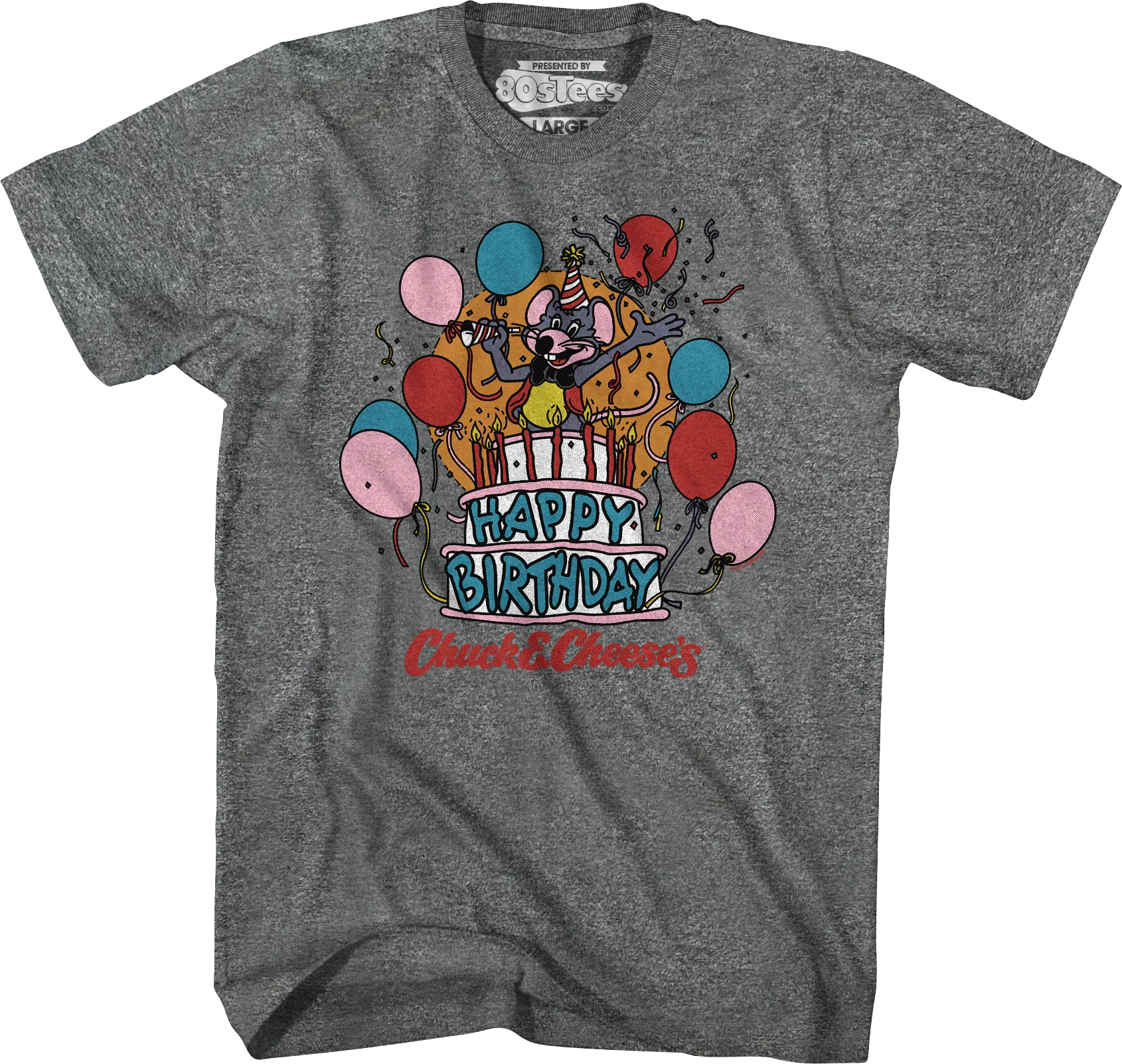 Birthday Celebration Chuck E. Cheese T-Shirt