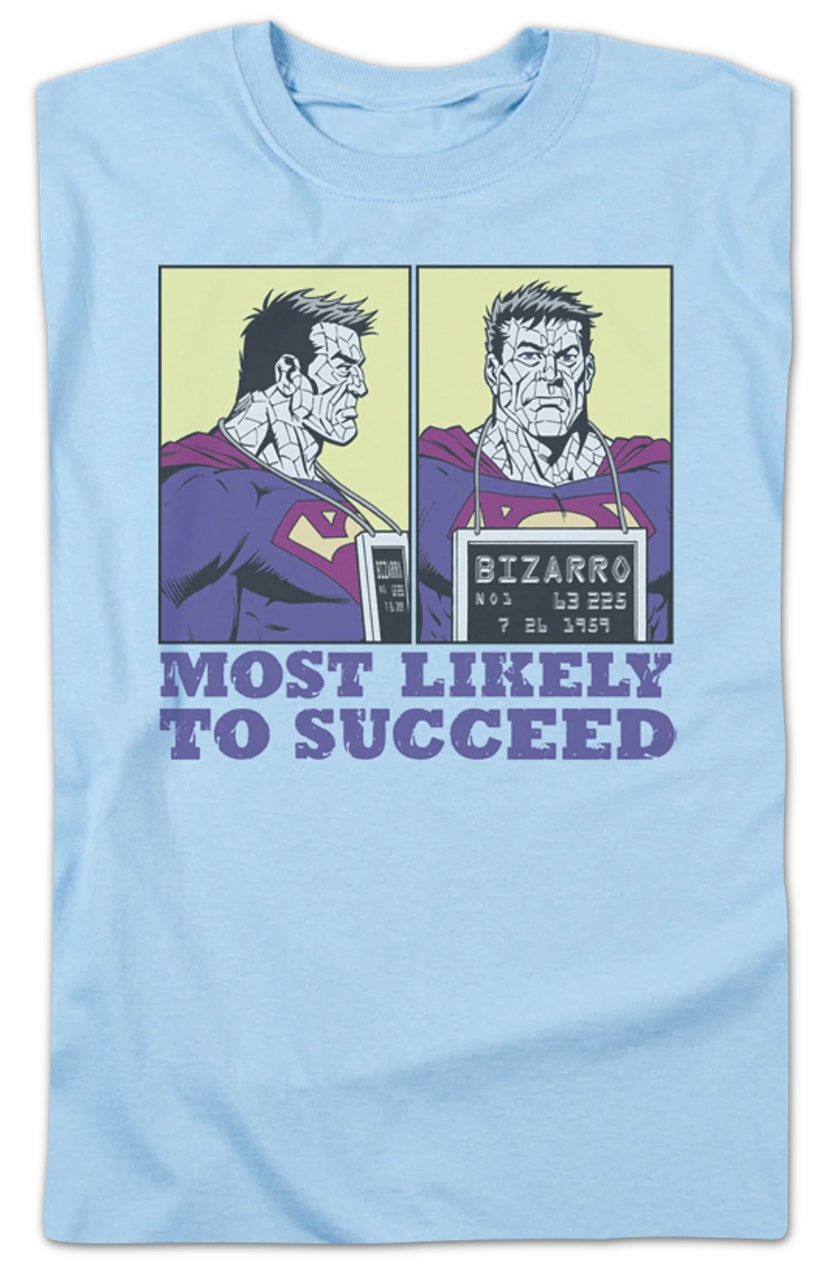 Bizarro Most Likely To Succeed DC Comics T-Shirt - Image 2