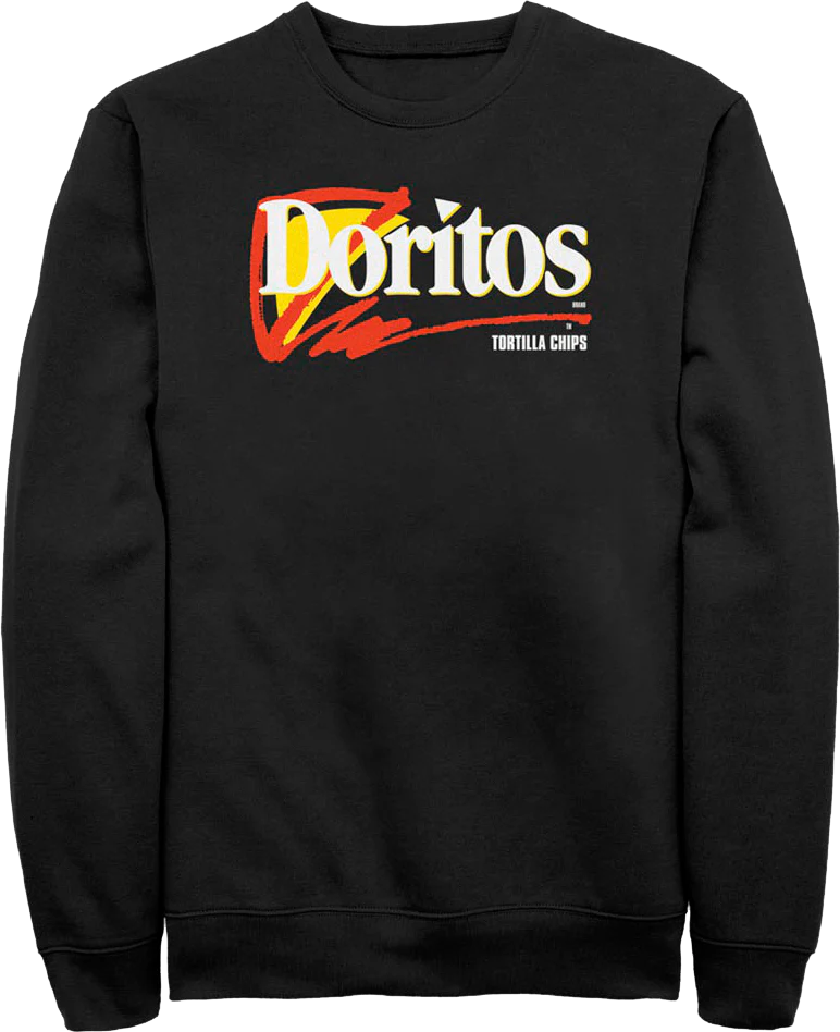 Black 90s Logo Doritos Sweatshirt