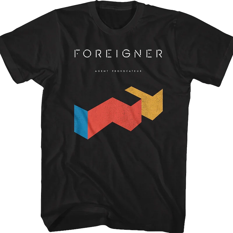Black Agent Provocateur Foreigner T-Shirt