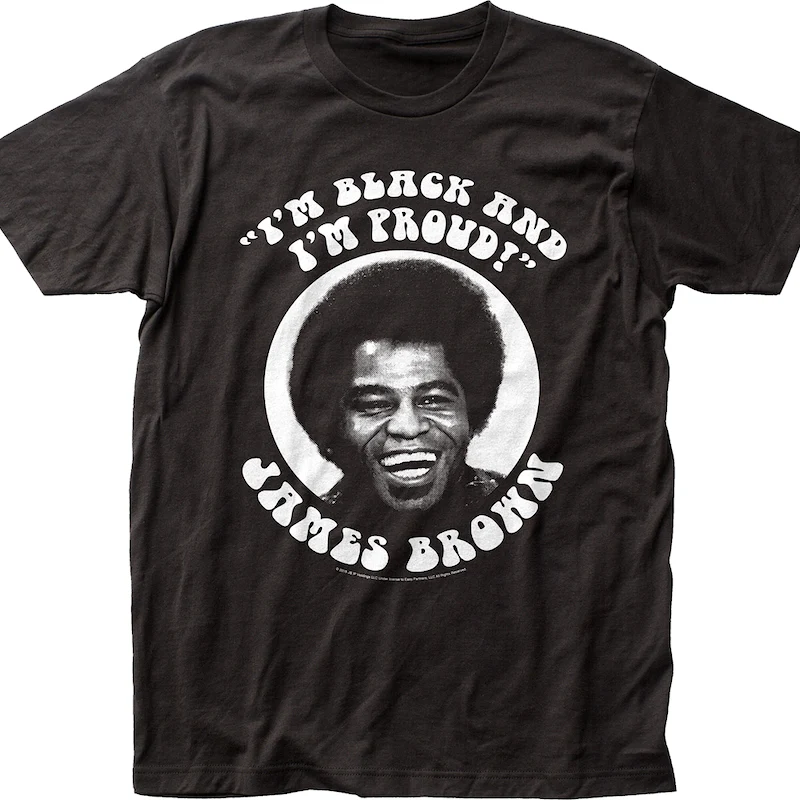 Black And Proud James Brown T-Shirt