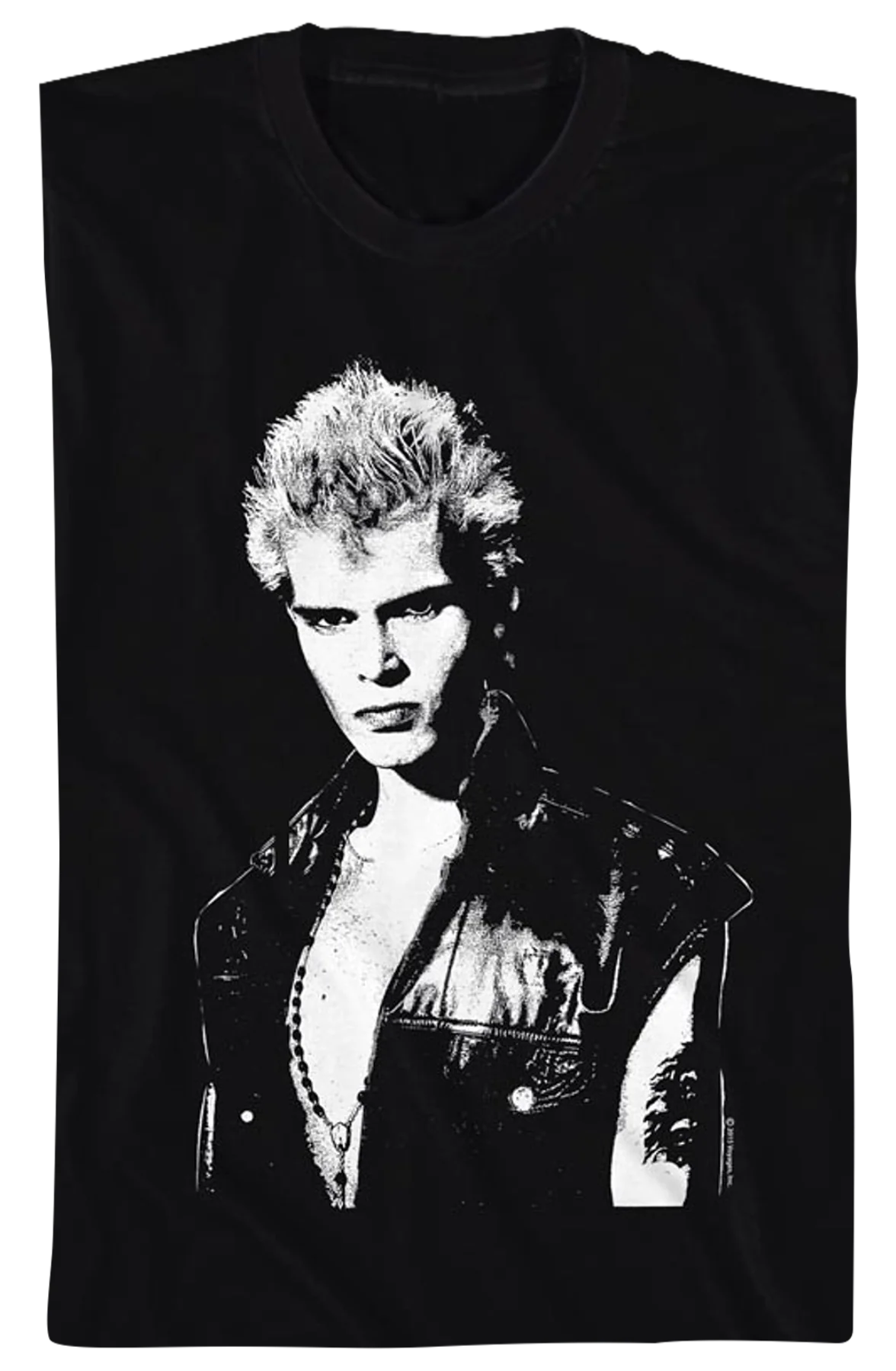 Black and White Billy Idol T-Shirt - Image 2