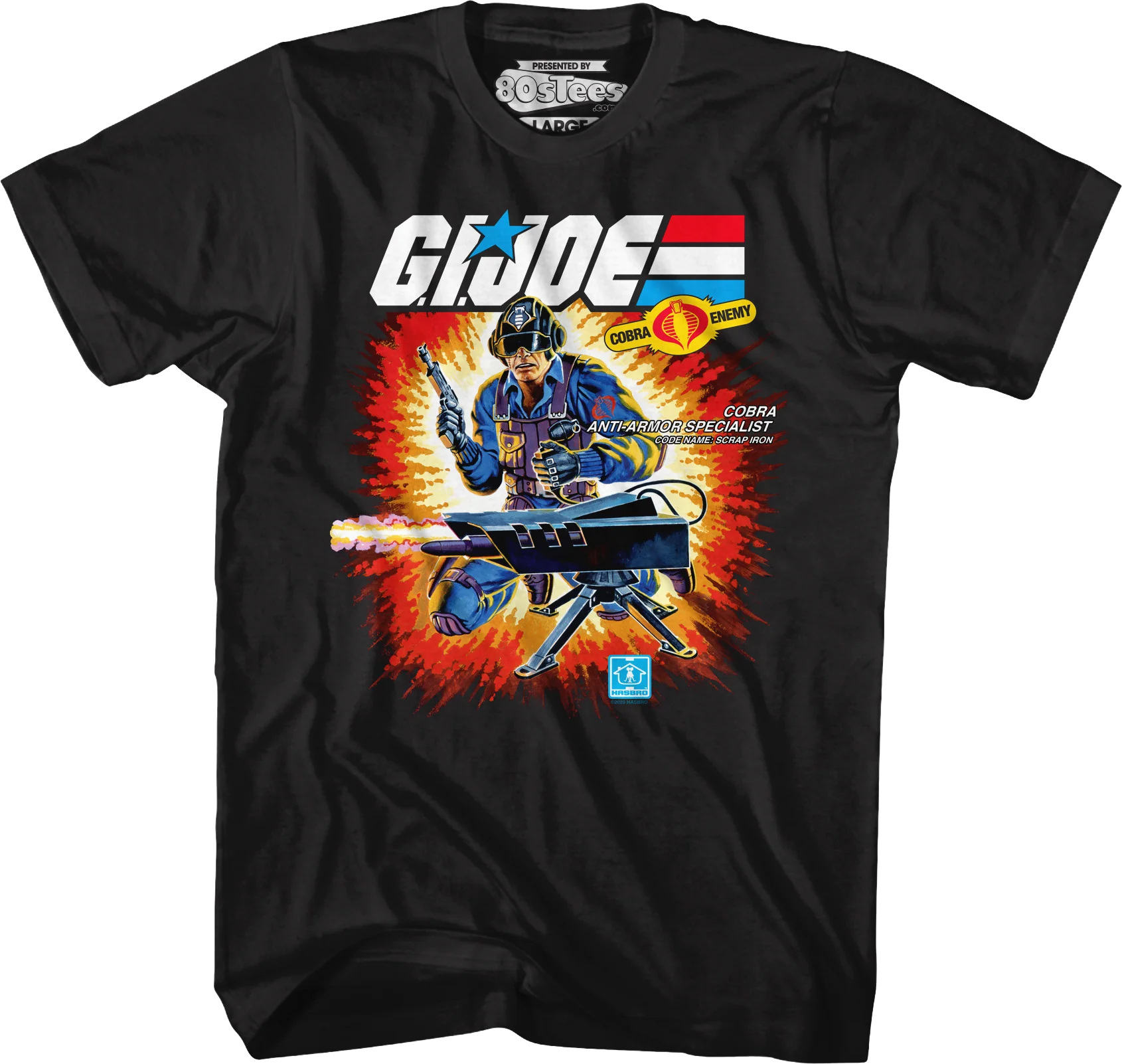 Black Box Art Scrap Iron GI Joe T-Shirt