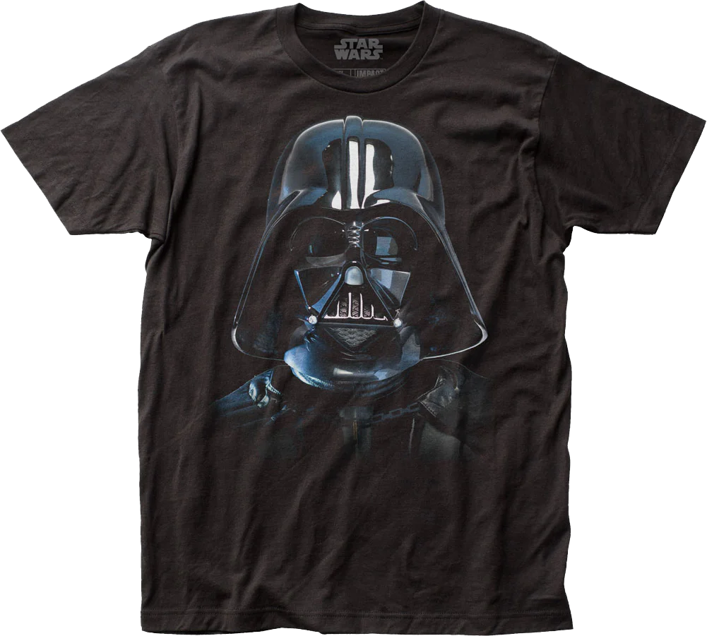 Black Darth Vader Star Wars T-Shirt