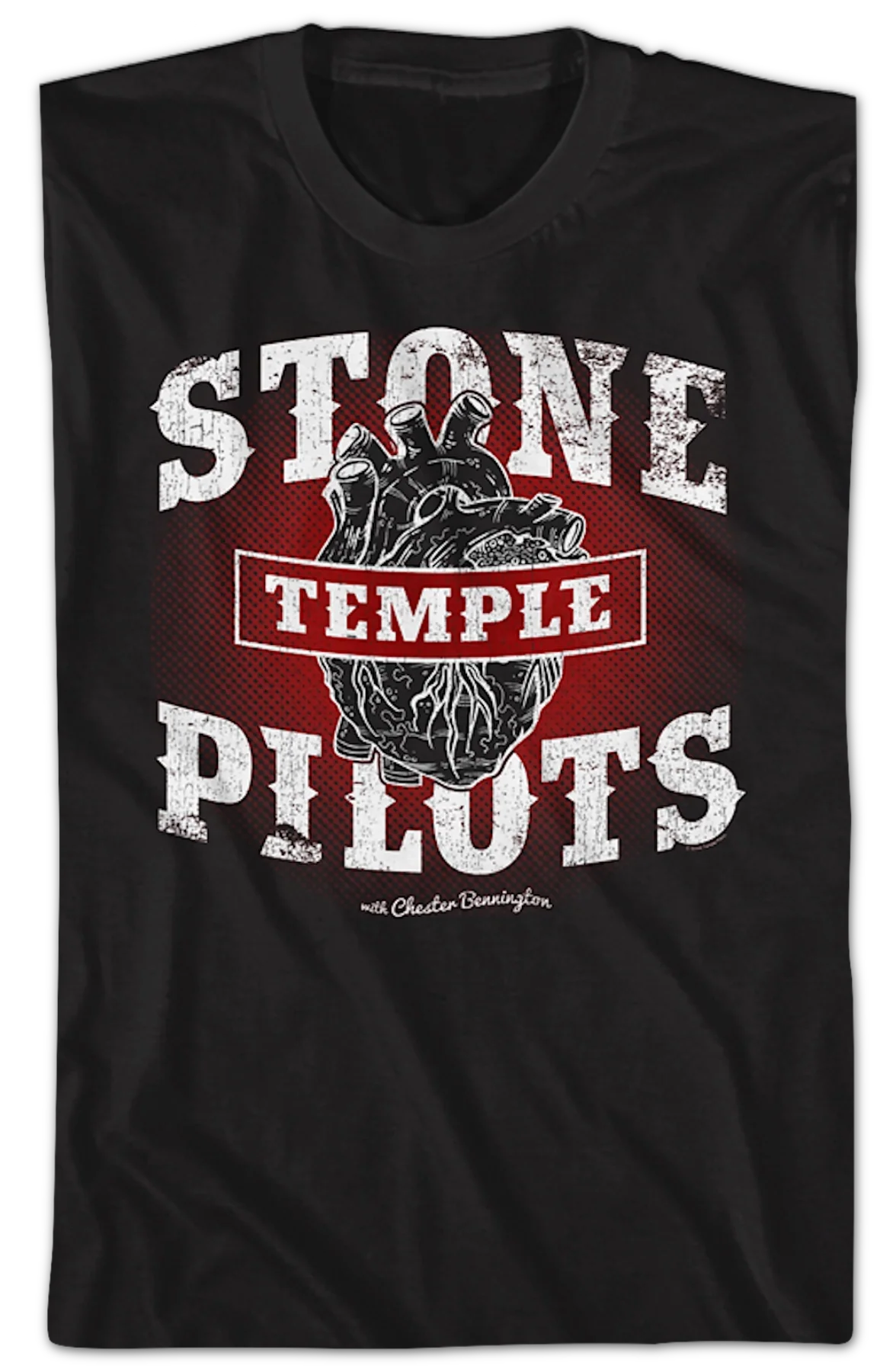 Black Heart Stone Temple Pilots T-Shirt - Image 2