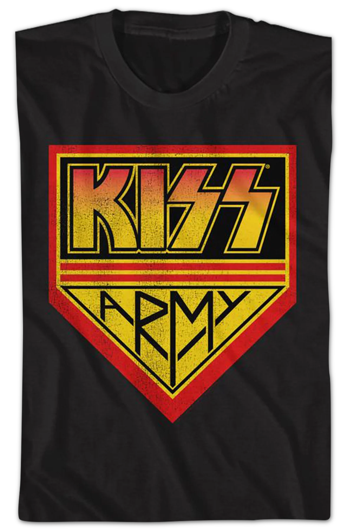 Black KISS Army T-Shirt - Image 2