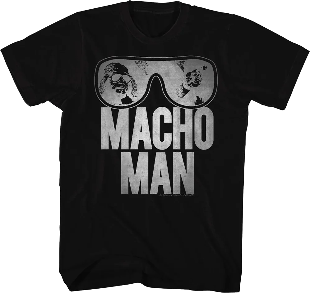 Black Macho Man Randy Savage Shirt