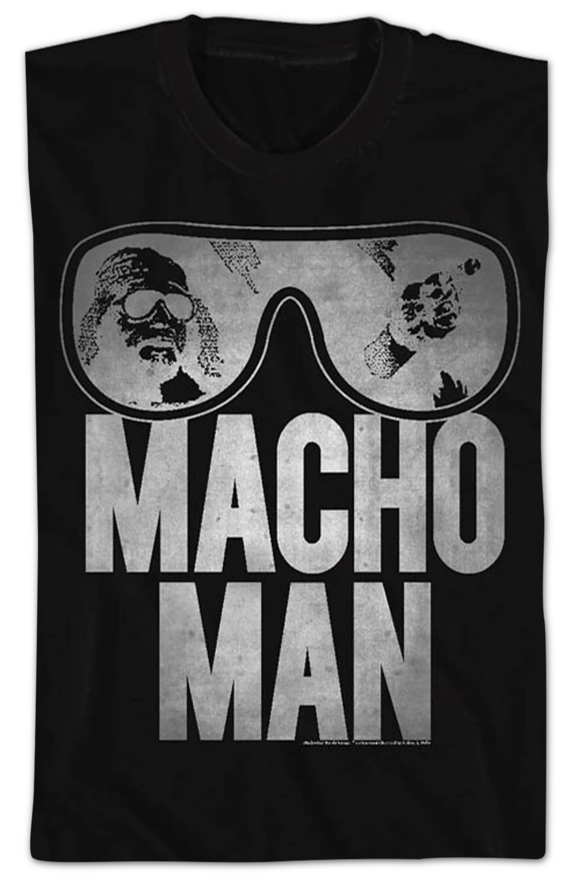 Black Macho Man Randy Savage Shirt - Image 2
