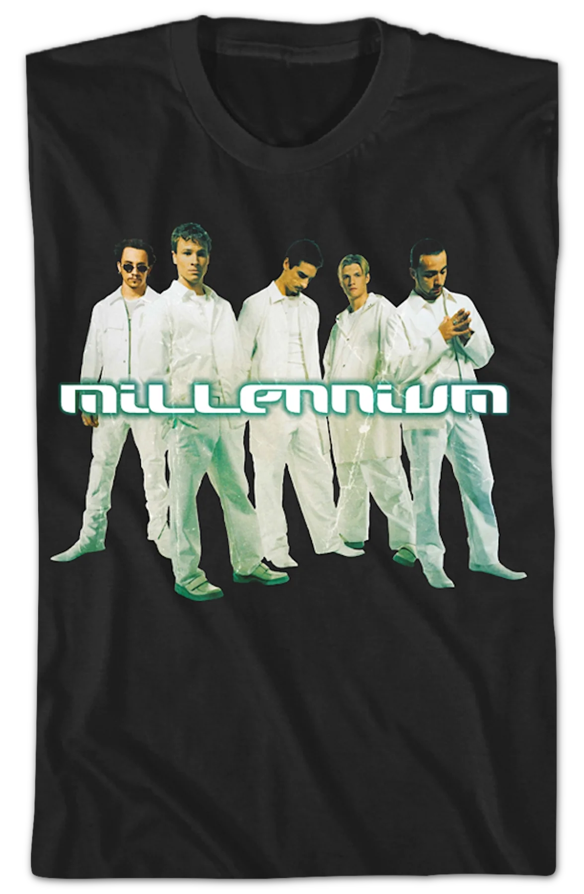 Black Millennium Backstreet Boys T-Shirt - Image 3