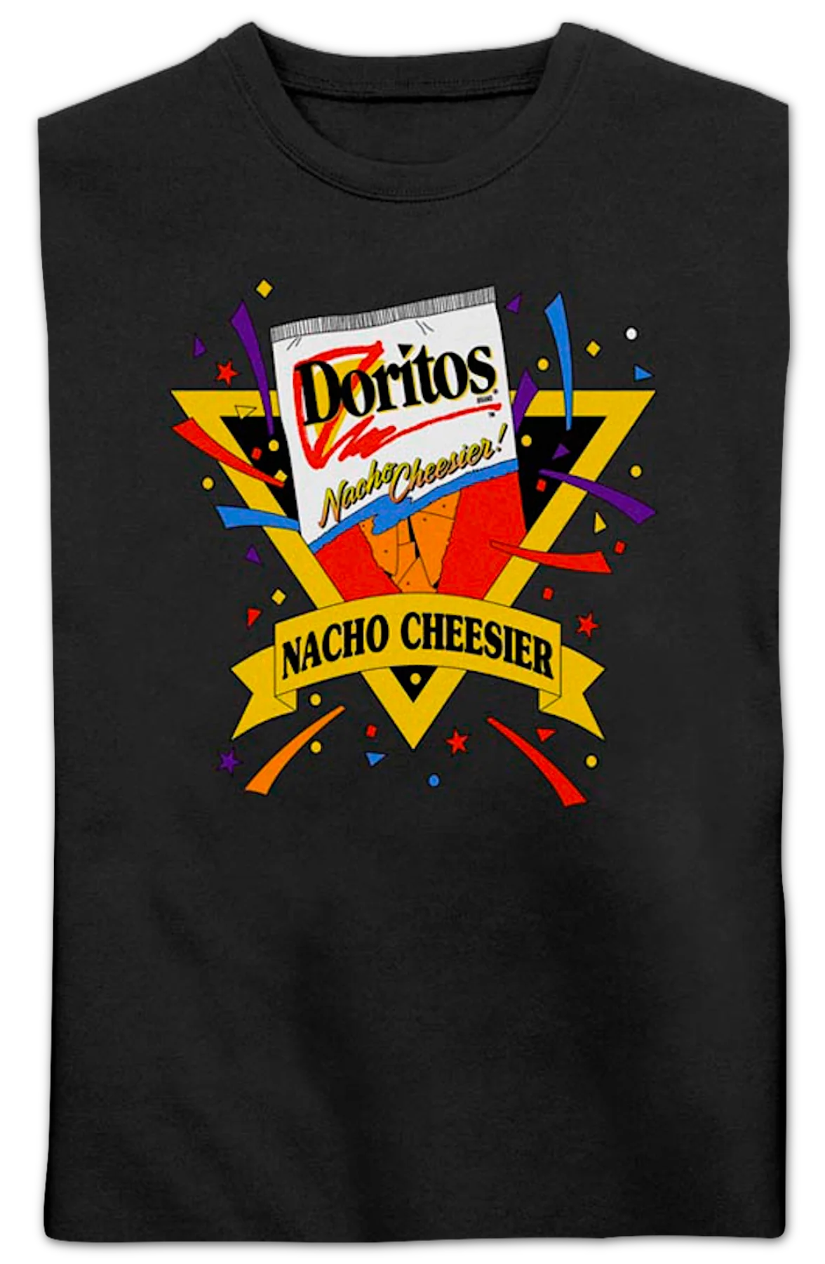 Black Nacho Cheesier Celebration Doritos Sweatshirt - Image 2