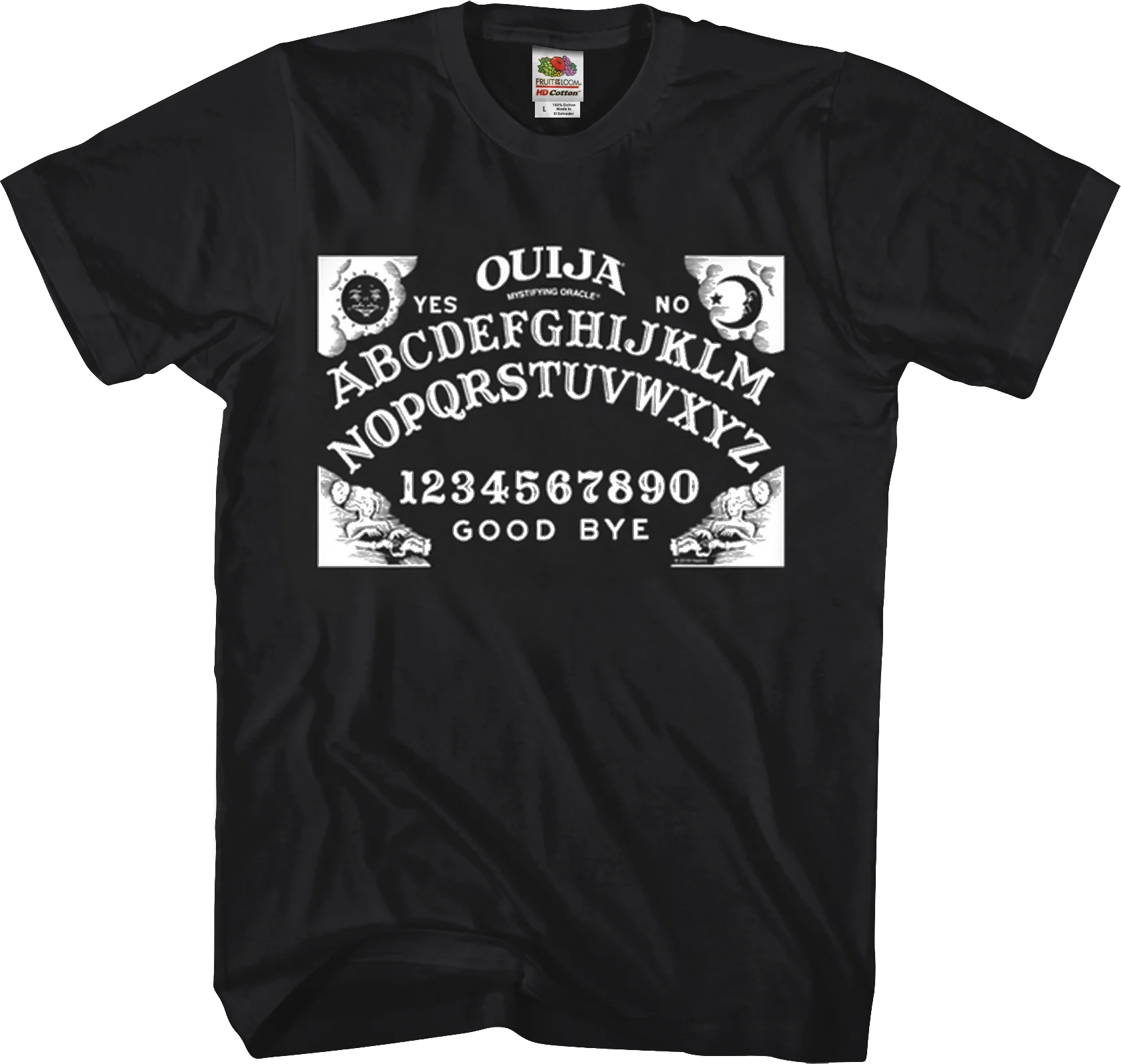 Black Ouija Board T-Shirt
