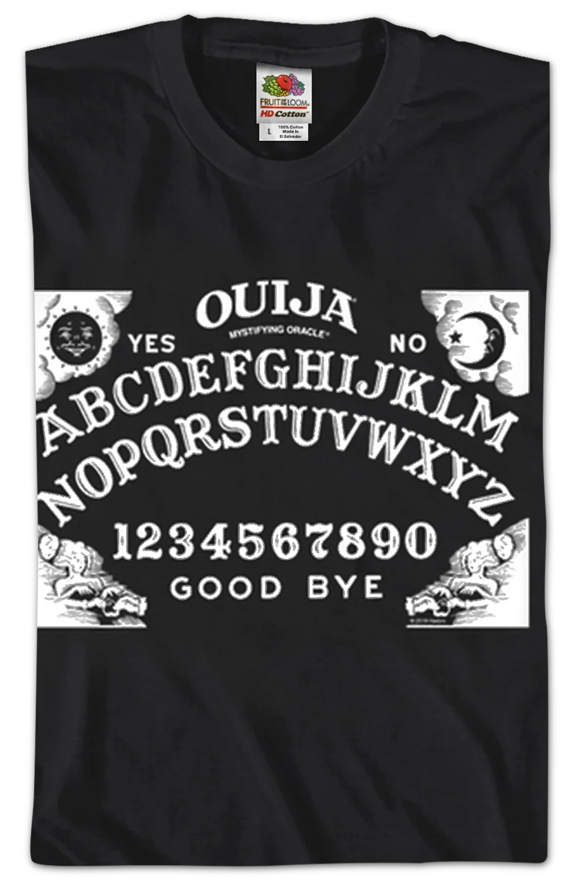 Black Ouija Board T-Shirt - Image 2