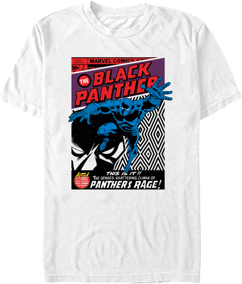 Black Panther Rage Marvel Comics T-Shirt