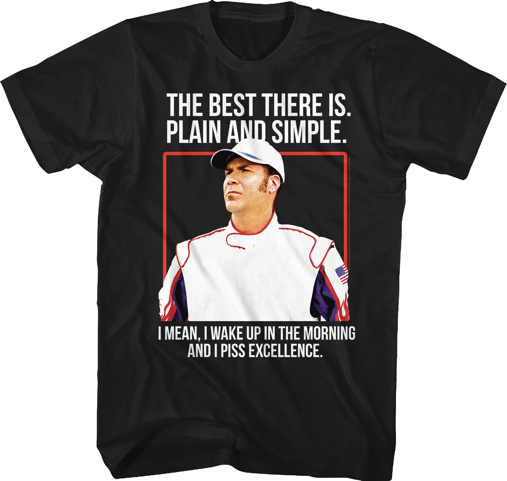 Black The Best There Is Talladega Nights T-Shirt
