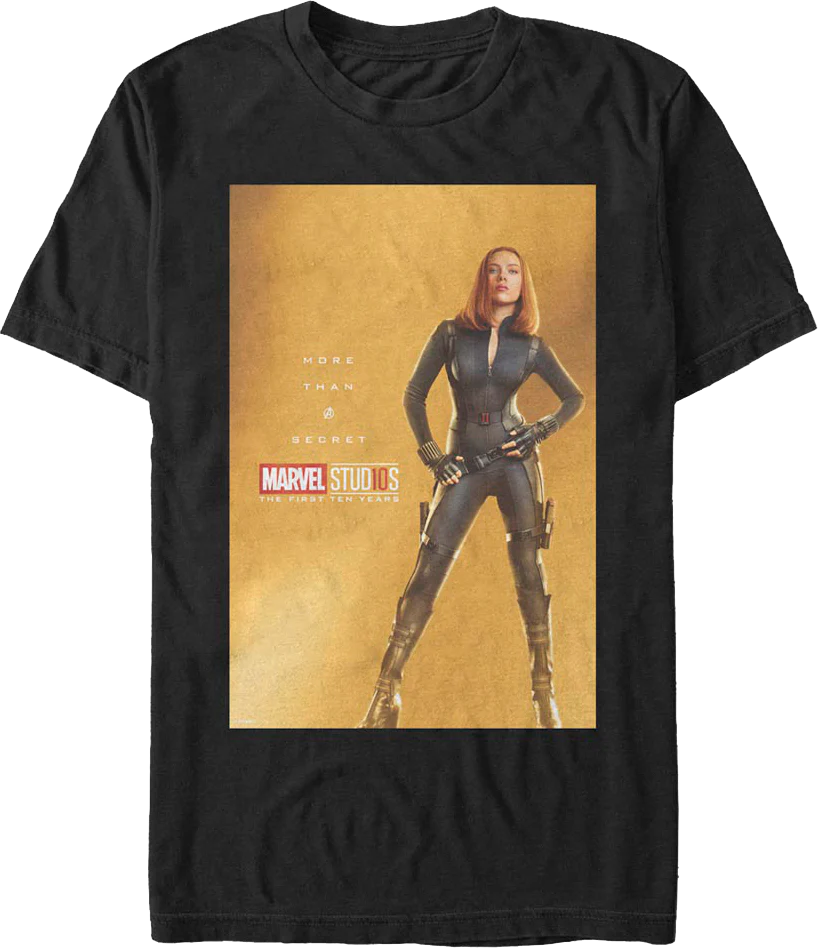 Black Widow More Than A Secret Marvel Comics T-Shirt