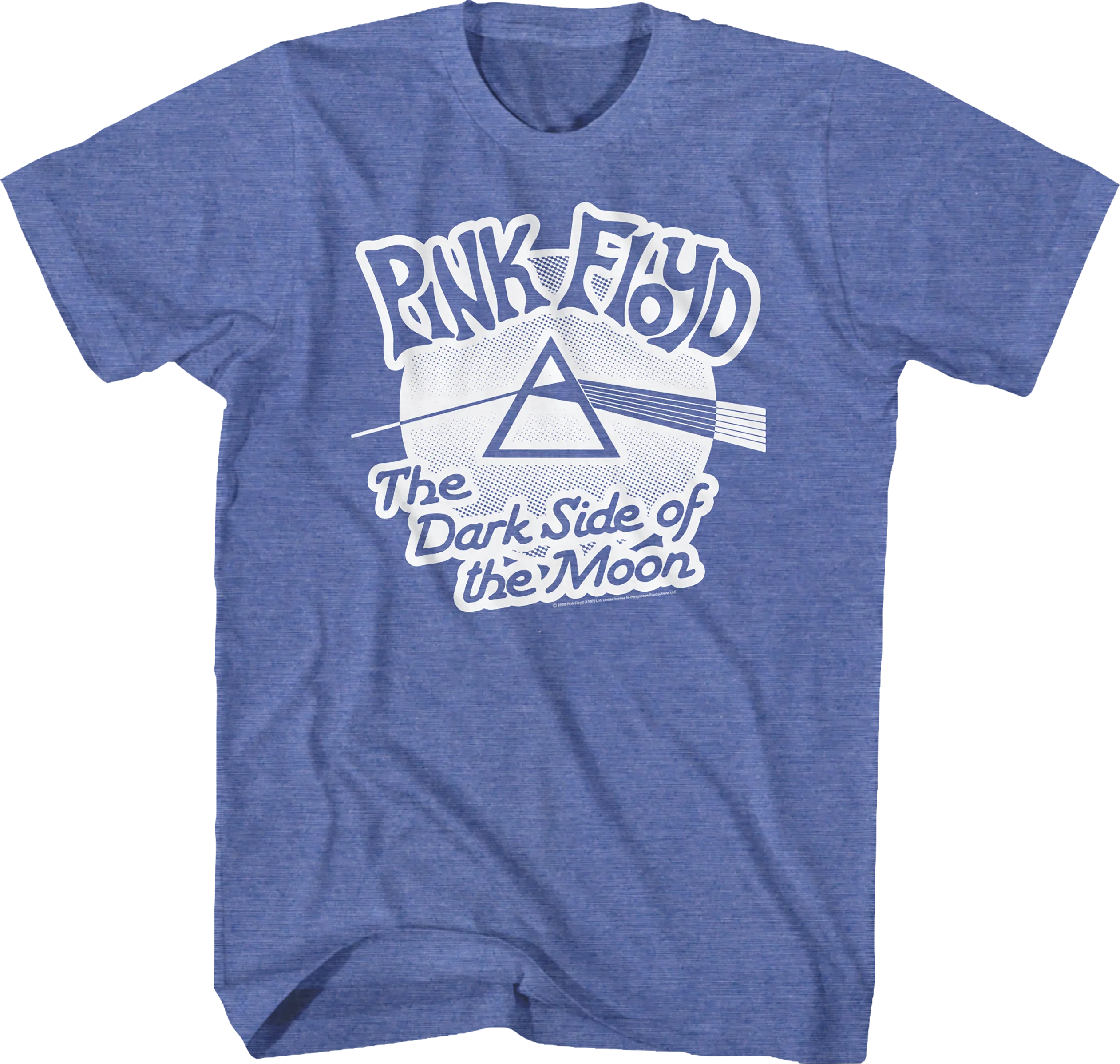 Blue Dark Side of the Moon Pink Floyd T-Shirt