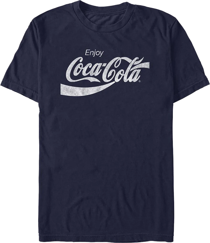 Blue Enjoy Coca-Cola T-Shirt