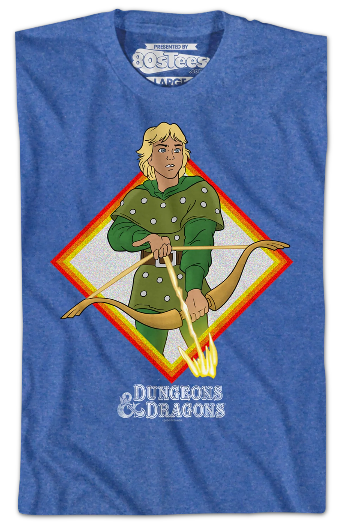 Blue Hank the Ranger Dungeons & Dragons T-Shirt - Image 2