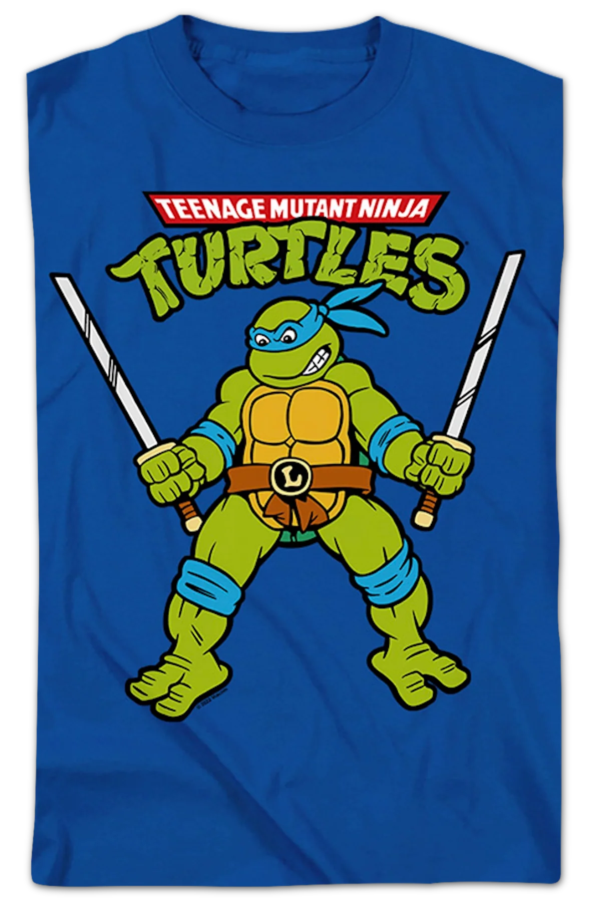 Blue Leonardo Teenage Mutant Ninja Turtles T-Shirt - Image 2