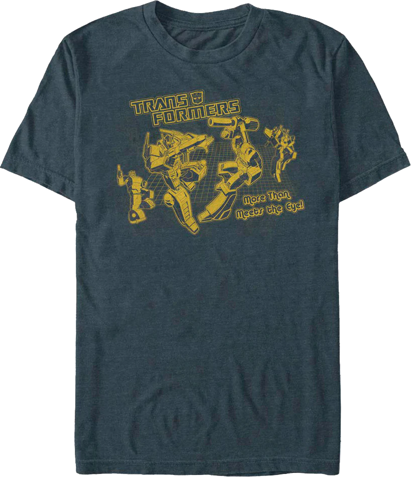 Blue More Than Meets The Eye Transformers T-Shirt