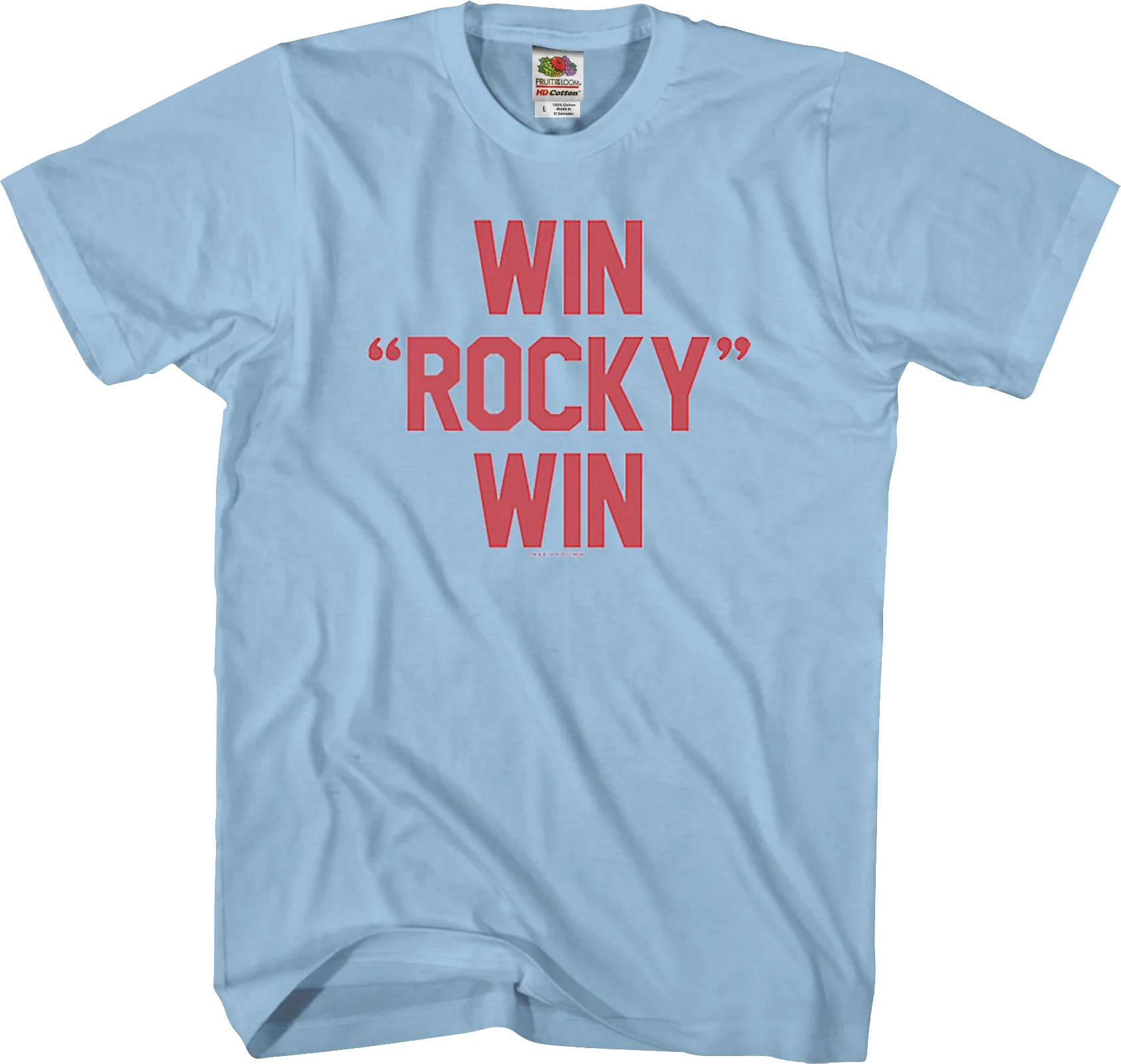 Blue Win Rocky Win T-Shirt