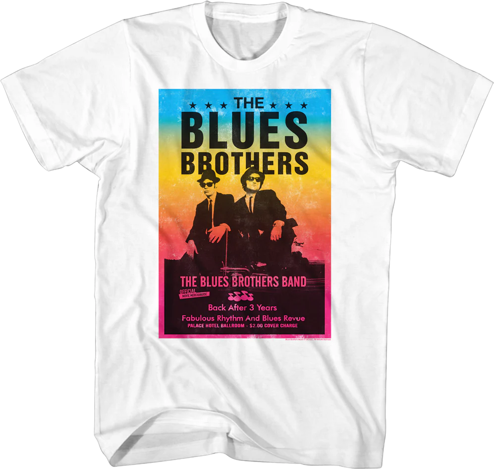 Blues Brothers Poster T-Shirt