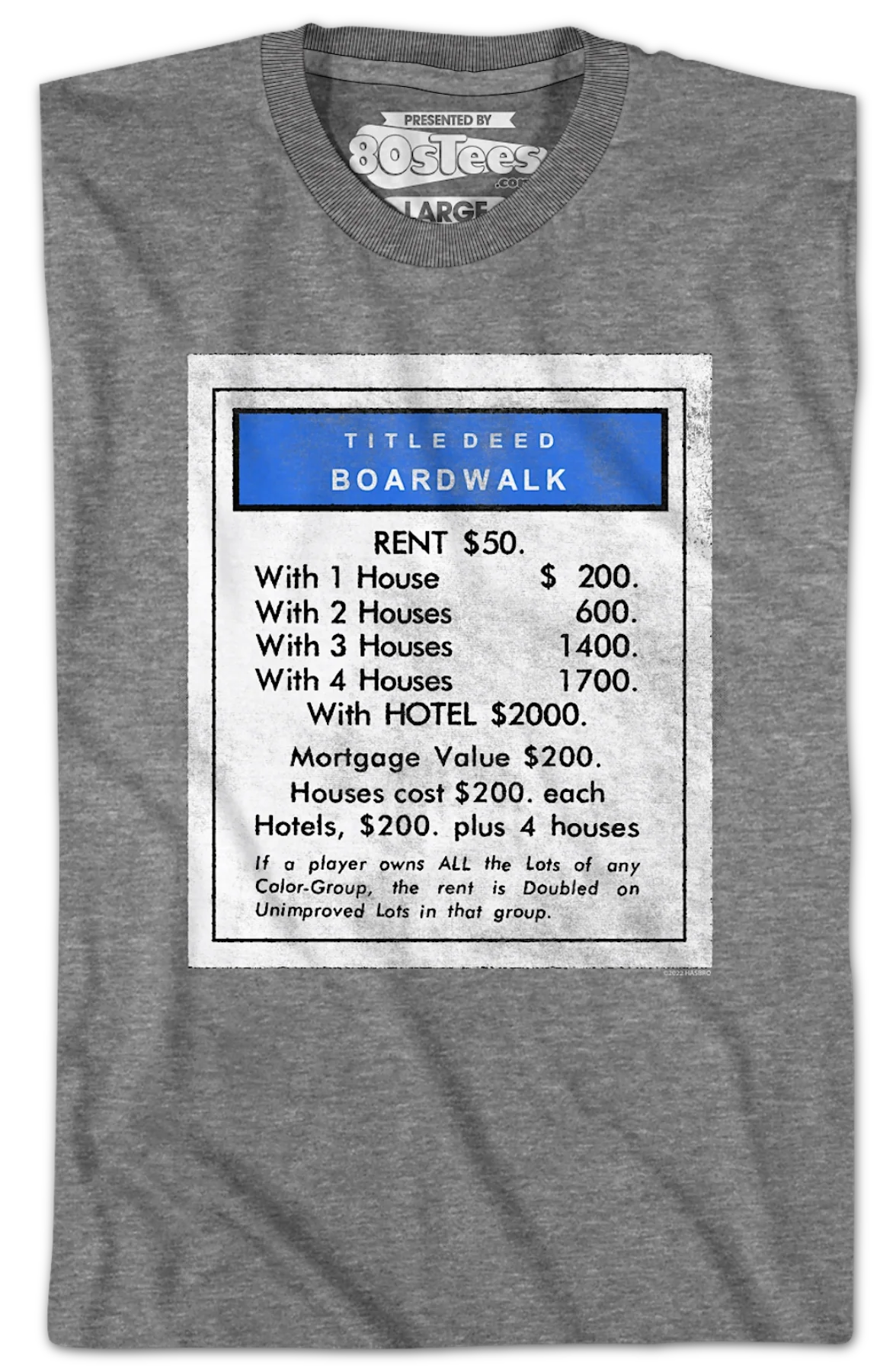 Boardwalk Monopoly T-Shirt - Image 2