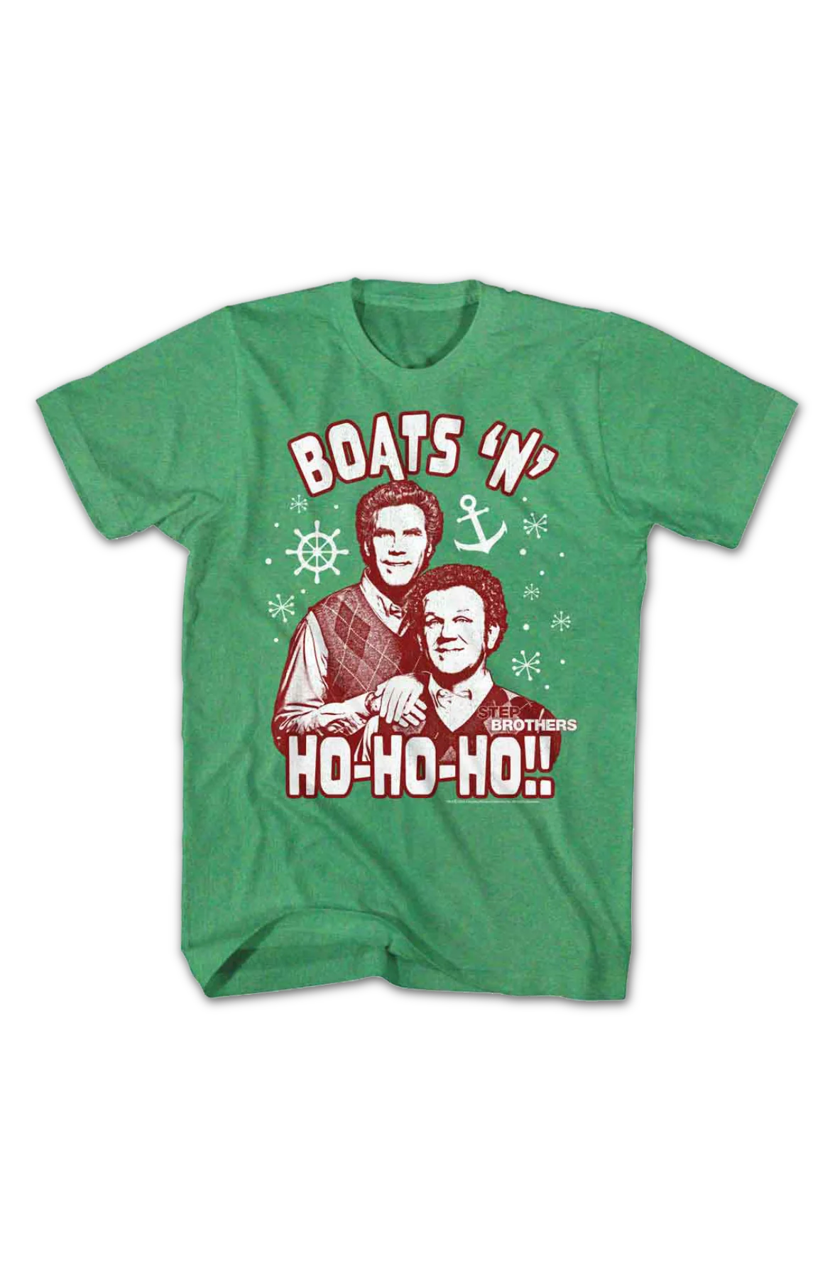 Boats 'N' Ho-Ho-Ho Step Brothers T-Shirt - Image 2