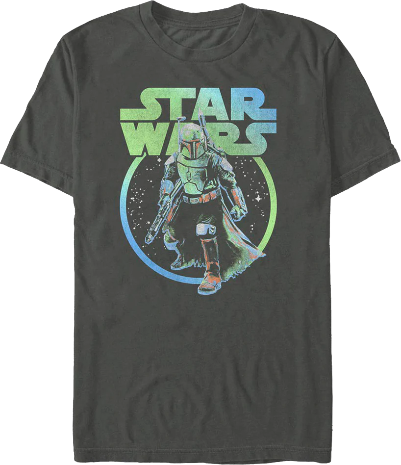 Boba Fett Bounty Hunter Pose Star Wars T-Shirt