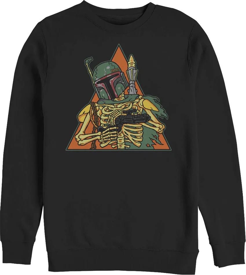 Boba Fett Skeleton Star Wars Sweatshirt