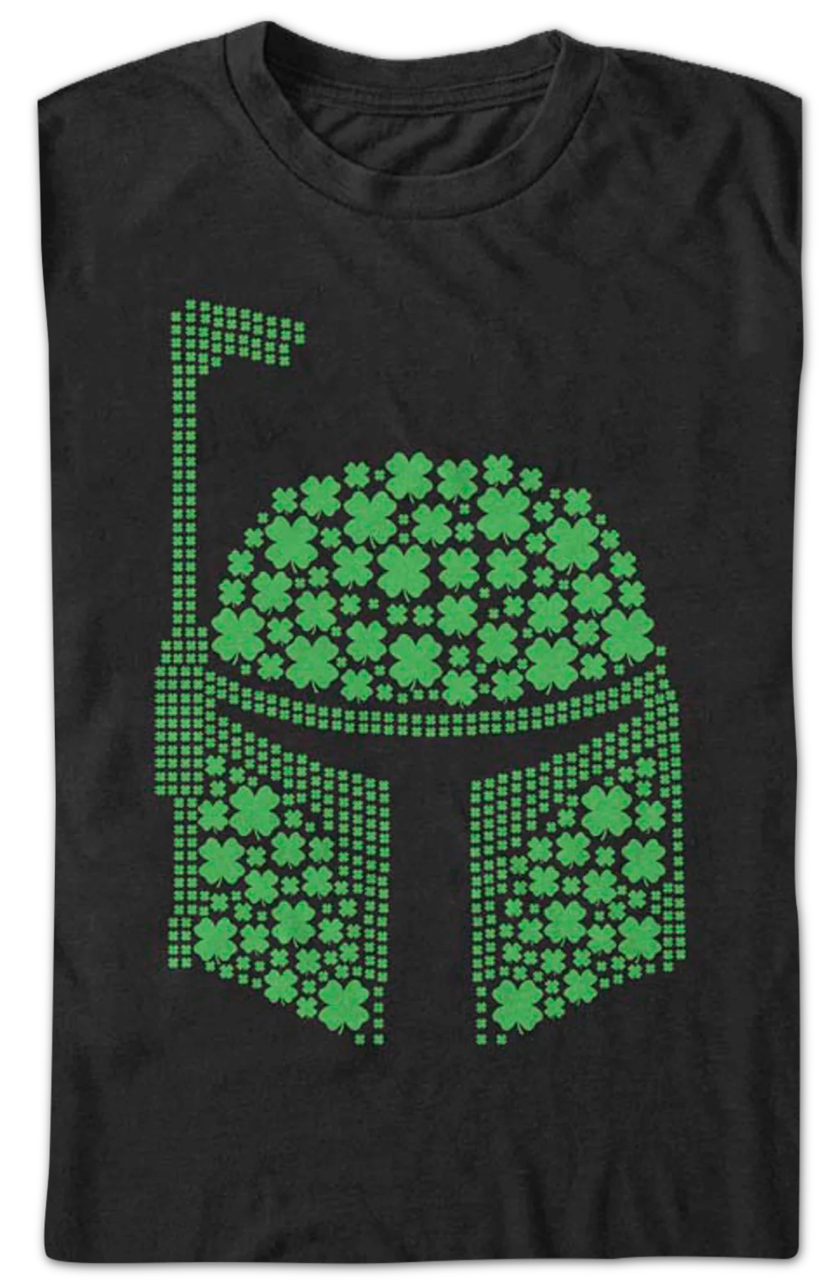 Boba Fett St. Patrick's Day Star Wars T-Shirt - Image 2