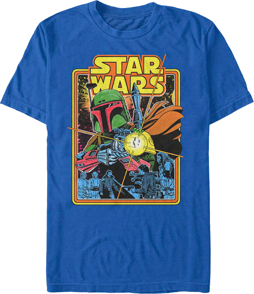 Boba Fett The Search Begins Star Wars T-Shirt