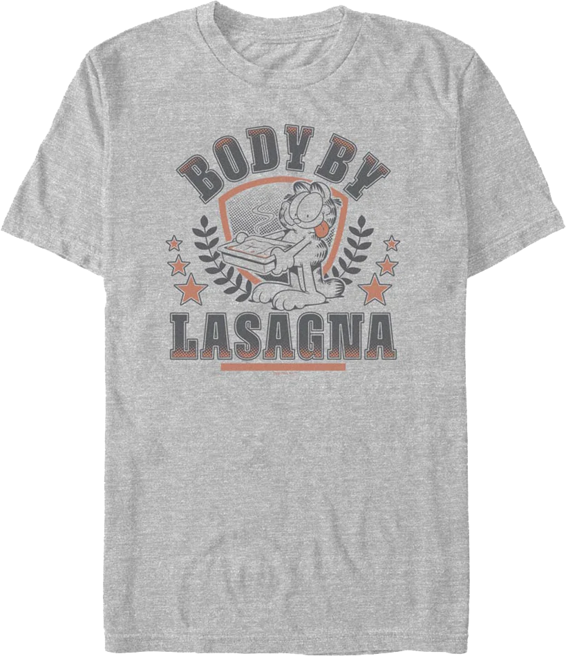 Body By Lasagna Garfield T-Shirt
