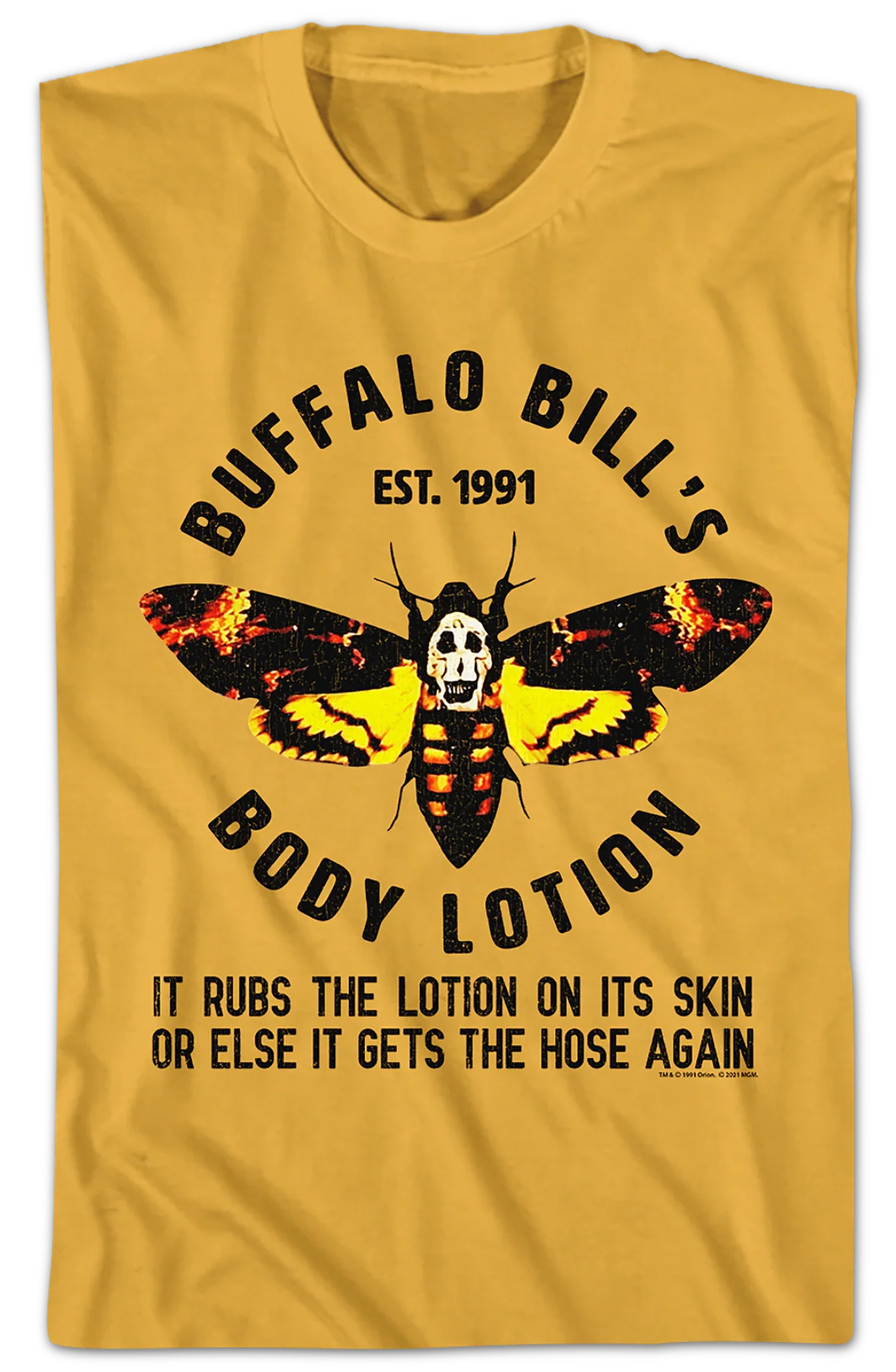 Body Lotion Silence of the Lambs T-Shirt - Image 2
