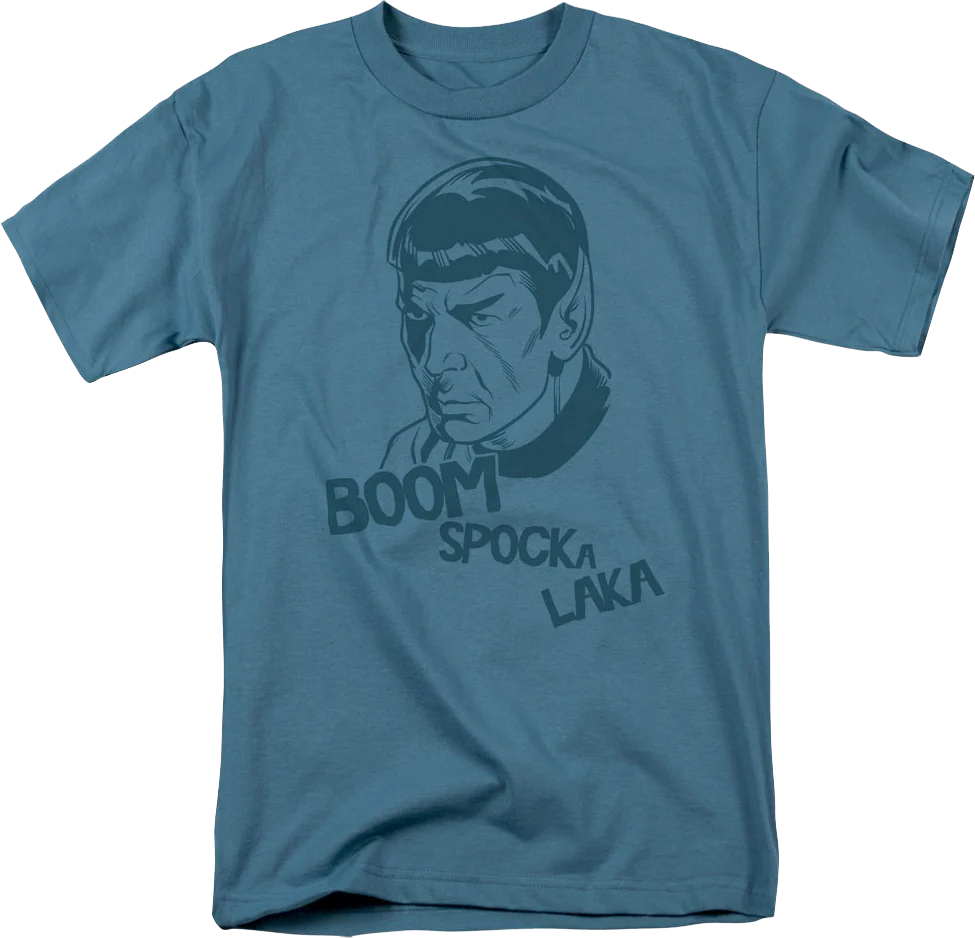 Boom Spock-A-Laka Star Trek T-Shirt