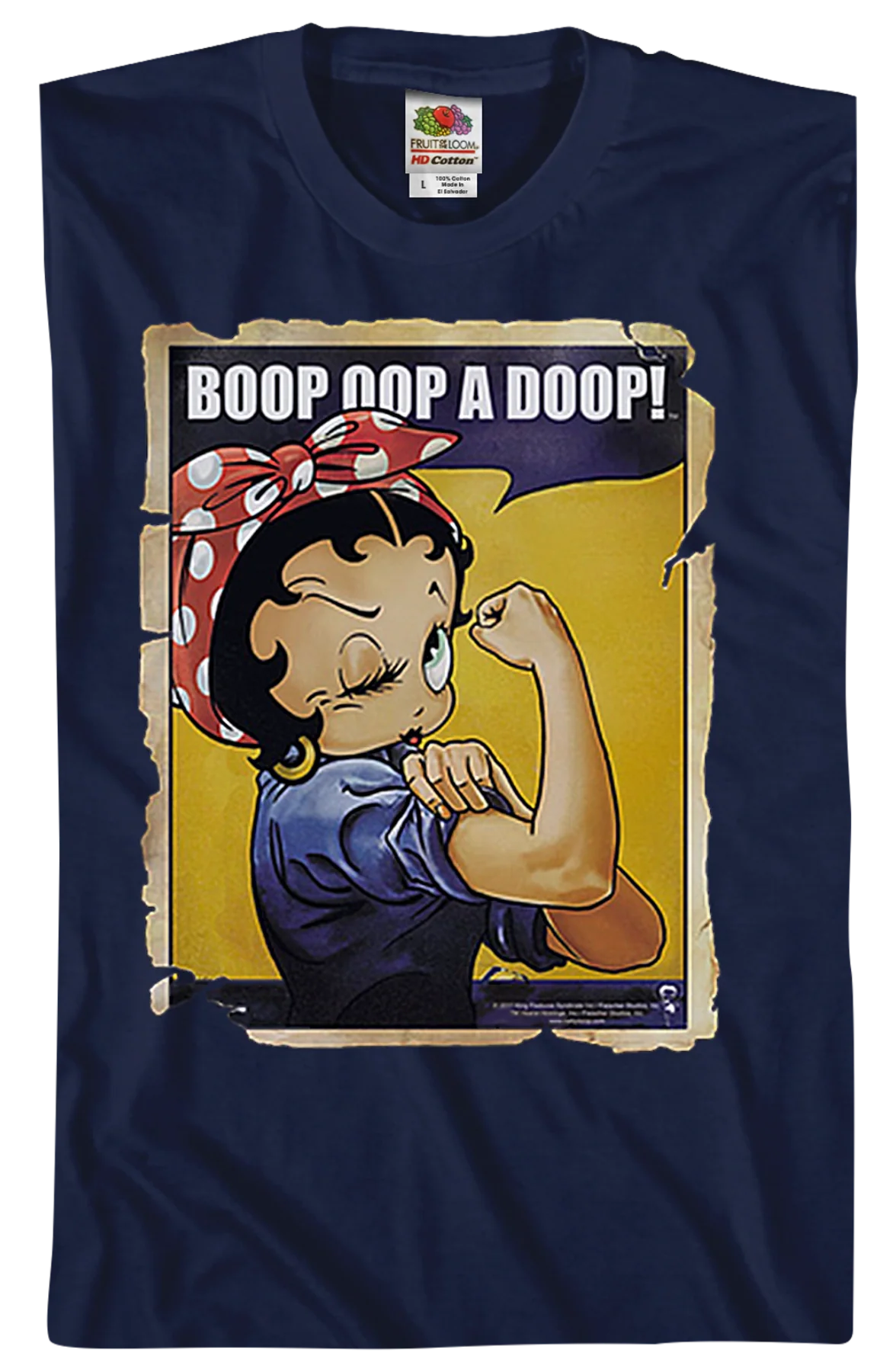 Boop Oop A Doop Betty Boop T-Shirt - Image 2