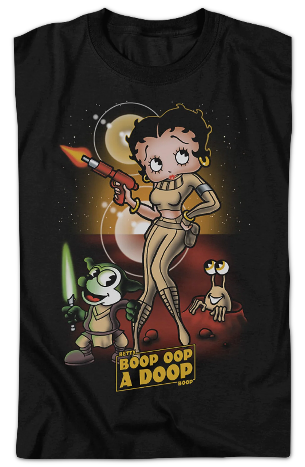 Boop Oop A Doop Wars Betty Boop T-Shirt - Image 2