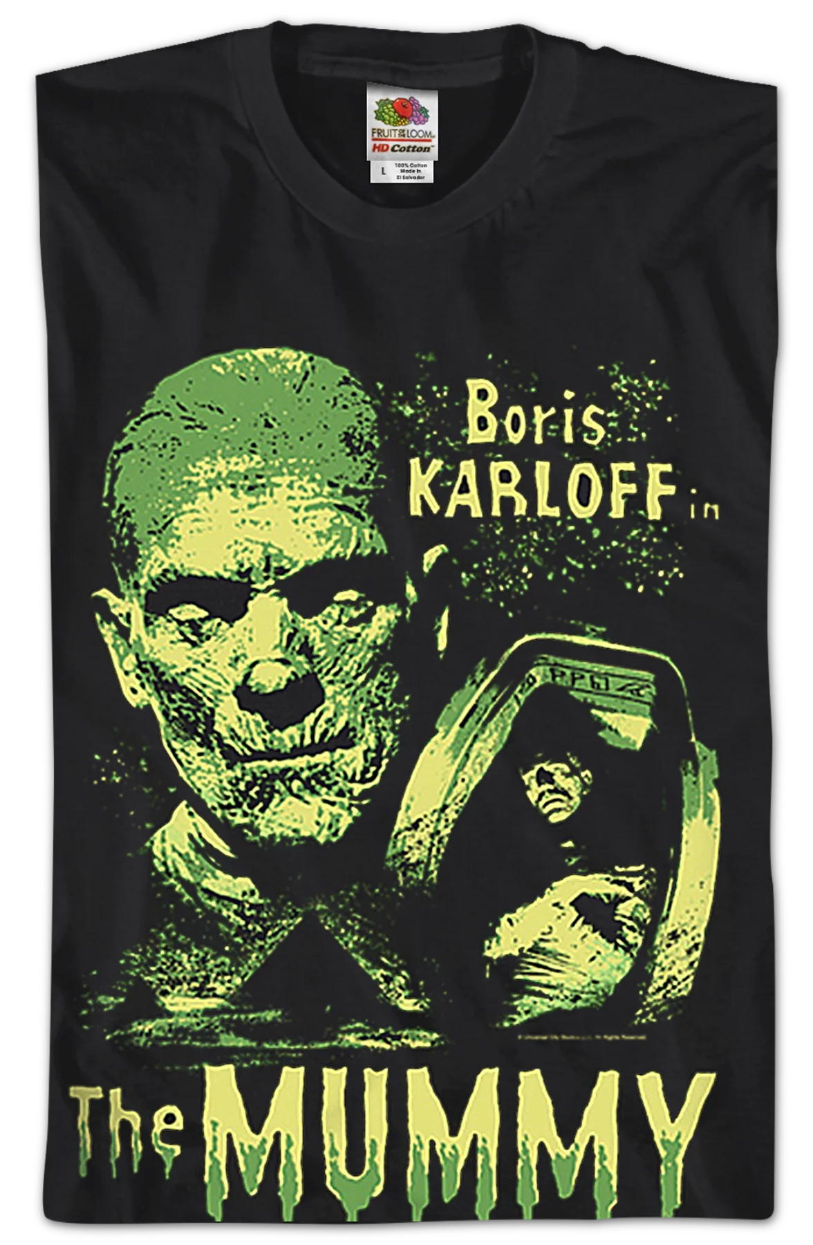 Boris Karloff The Mummy T-Shirt - Image 2