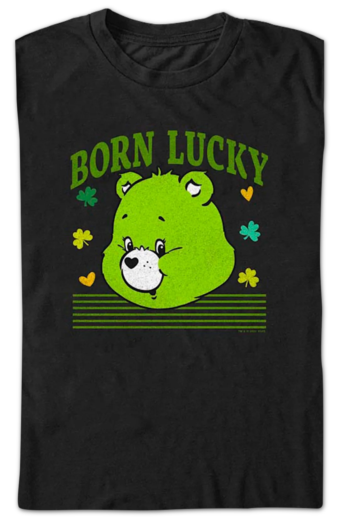 Born Lucky Care Bears T-Shirt - Image 2