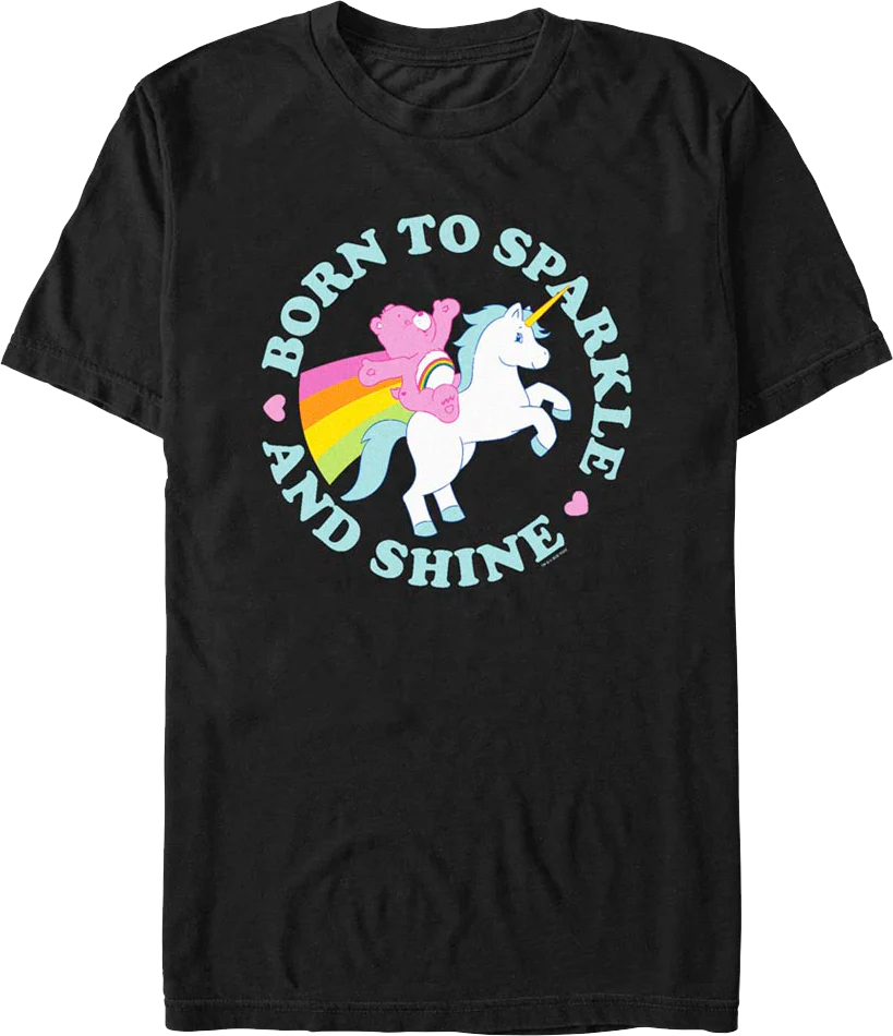Born To Sparkle And Shine Care Bears T-Shirt