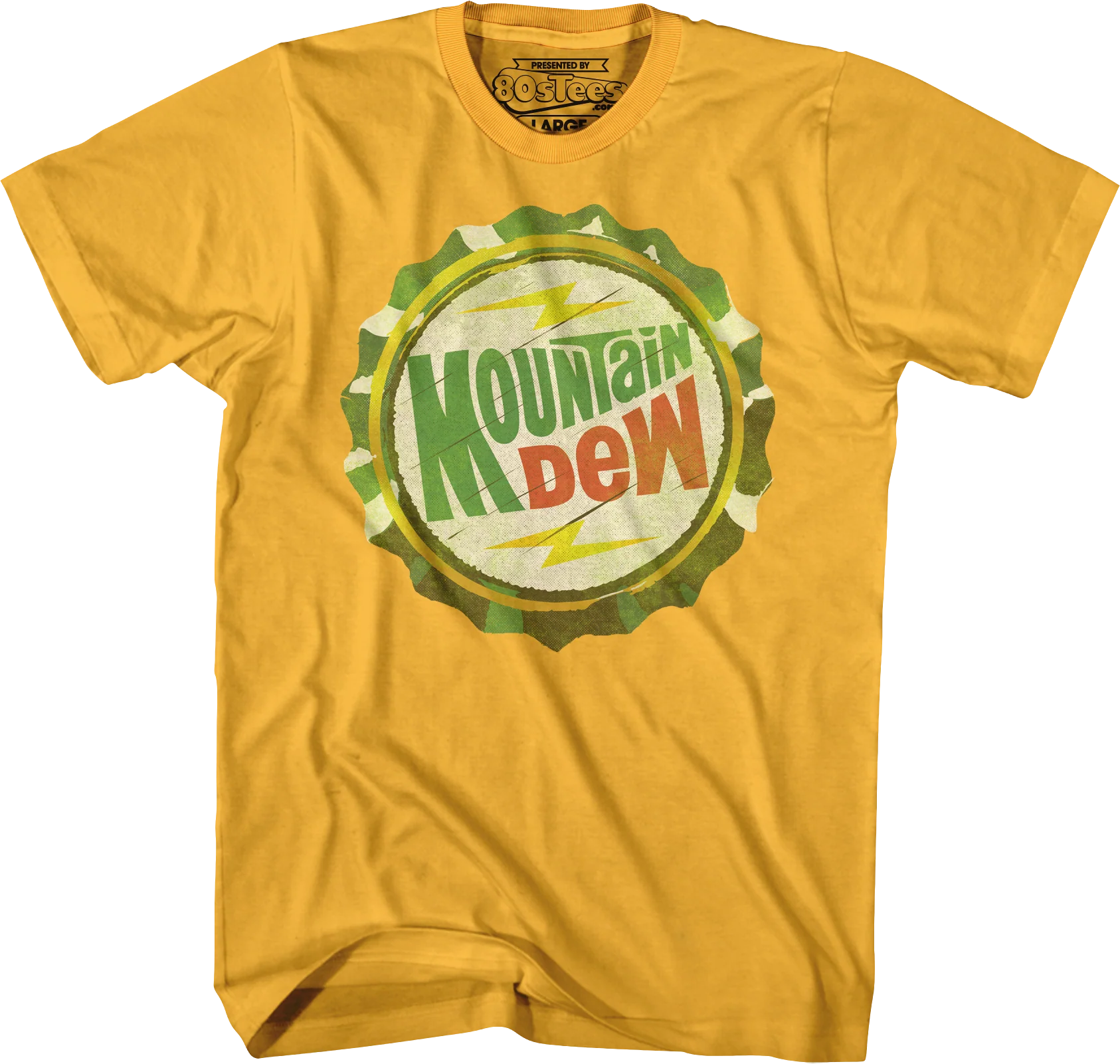 Bottle Cap Mountain Dew T-Shirt