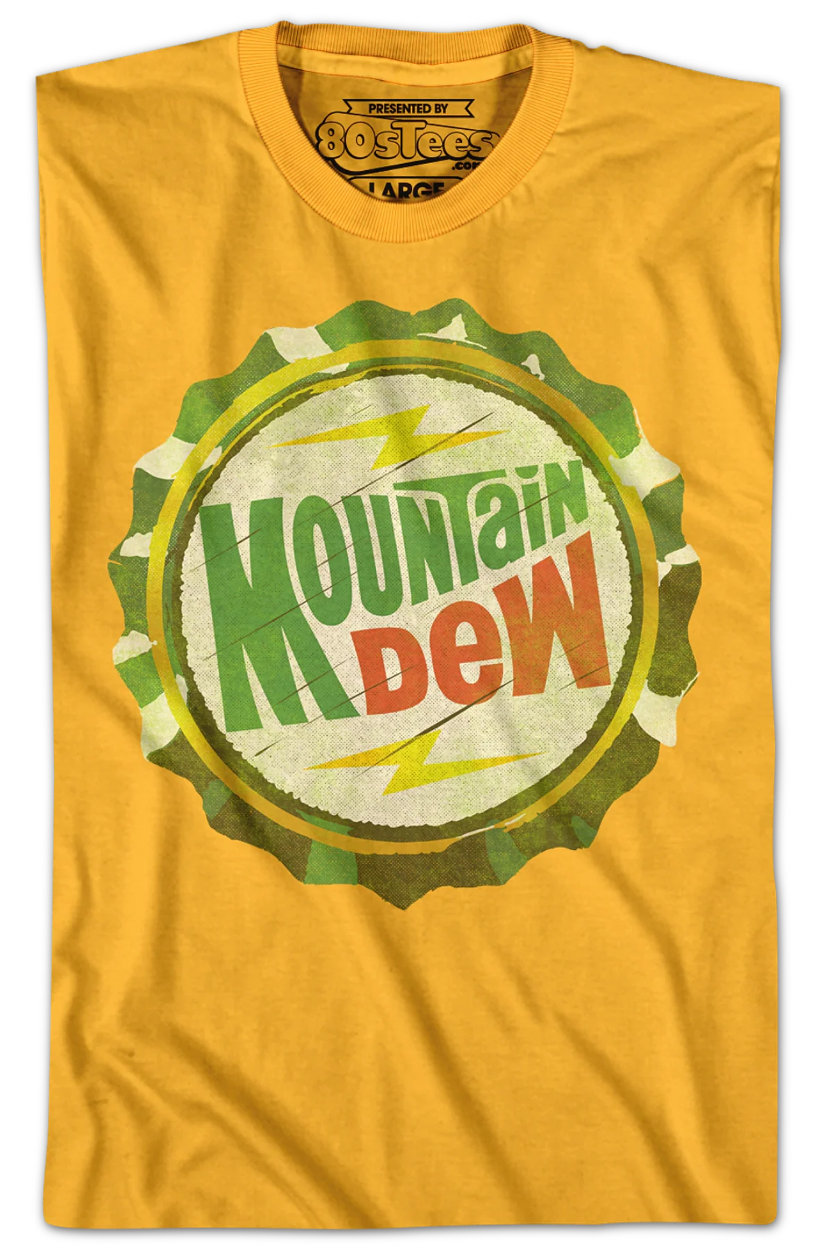Bottle Cap Mountain Dew T-Shirt - Image 2