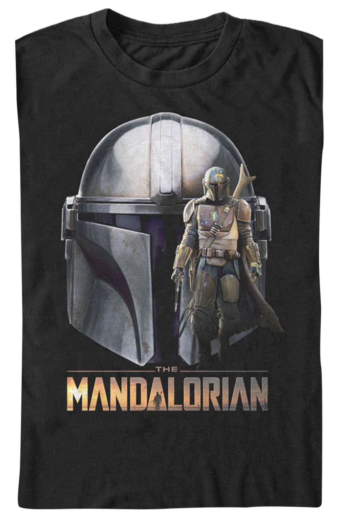 Bounty Hunter Star Wars The Mandalorian T-Shirt - Image 2