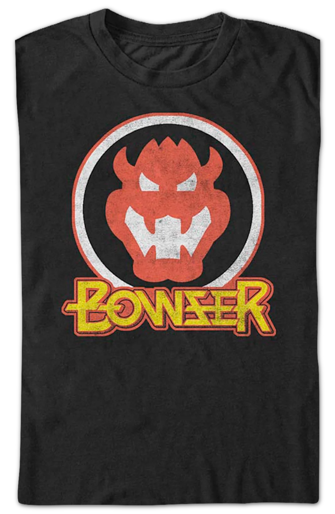 Bowser Logo Super Mario Bros. Nintendo T-Shirt - Image 2
