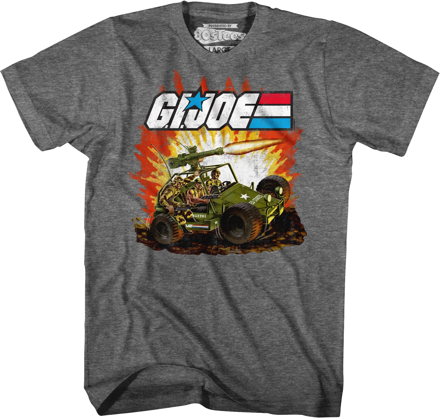 Box Art AWE Striker GI Joe T-Shirt