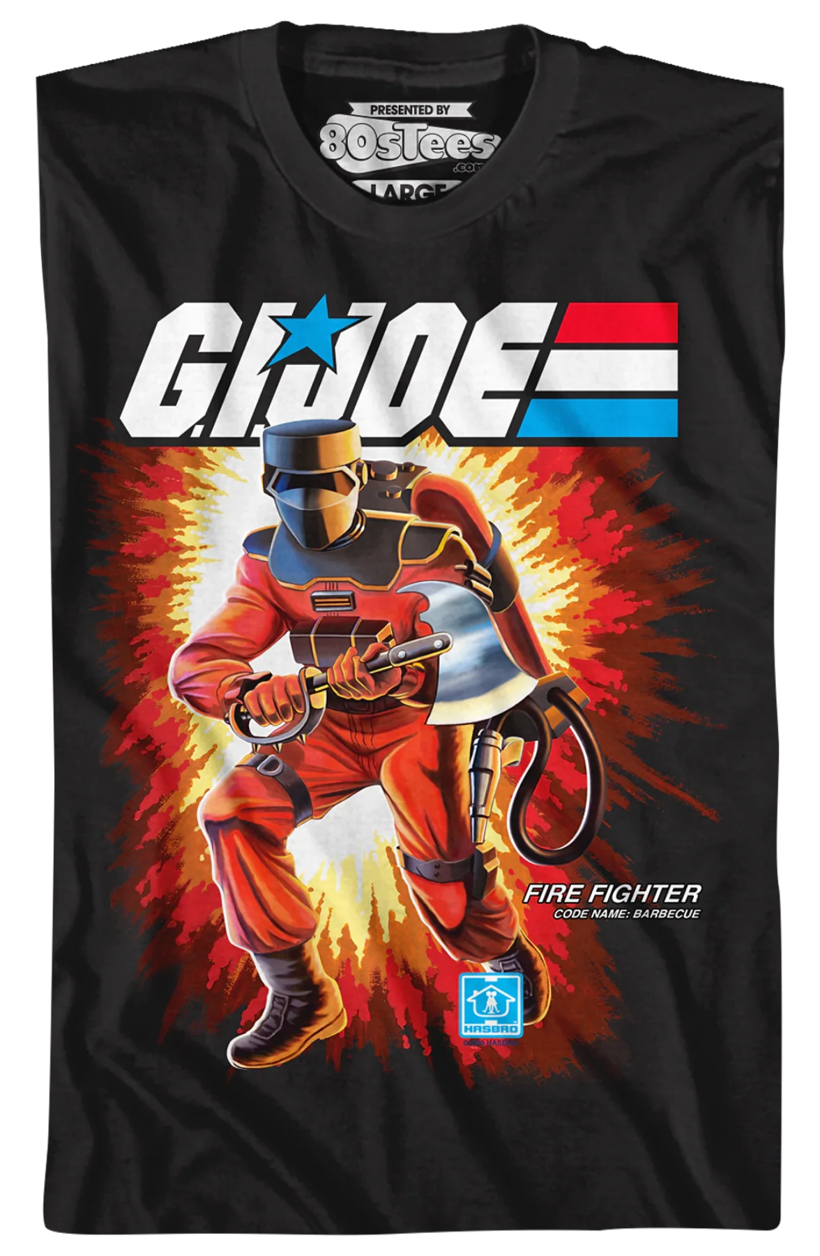 Box Art Barbecue GI Joe T-Shirt - Image 2