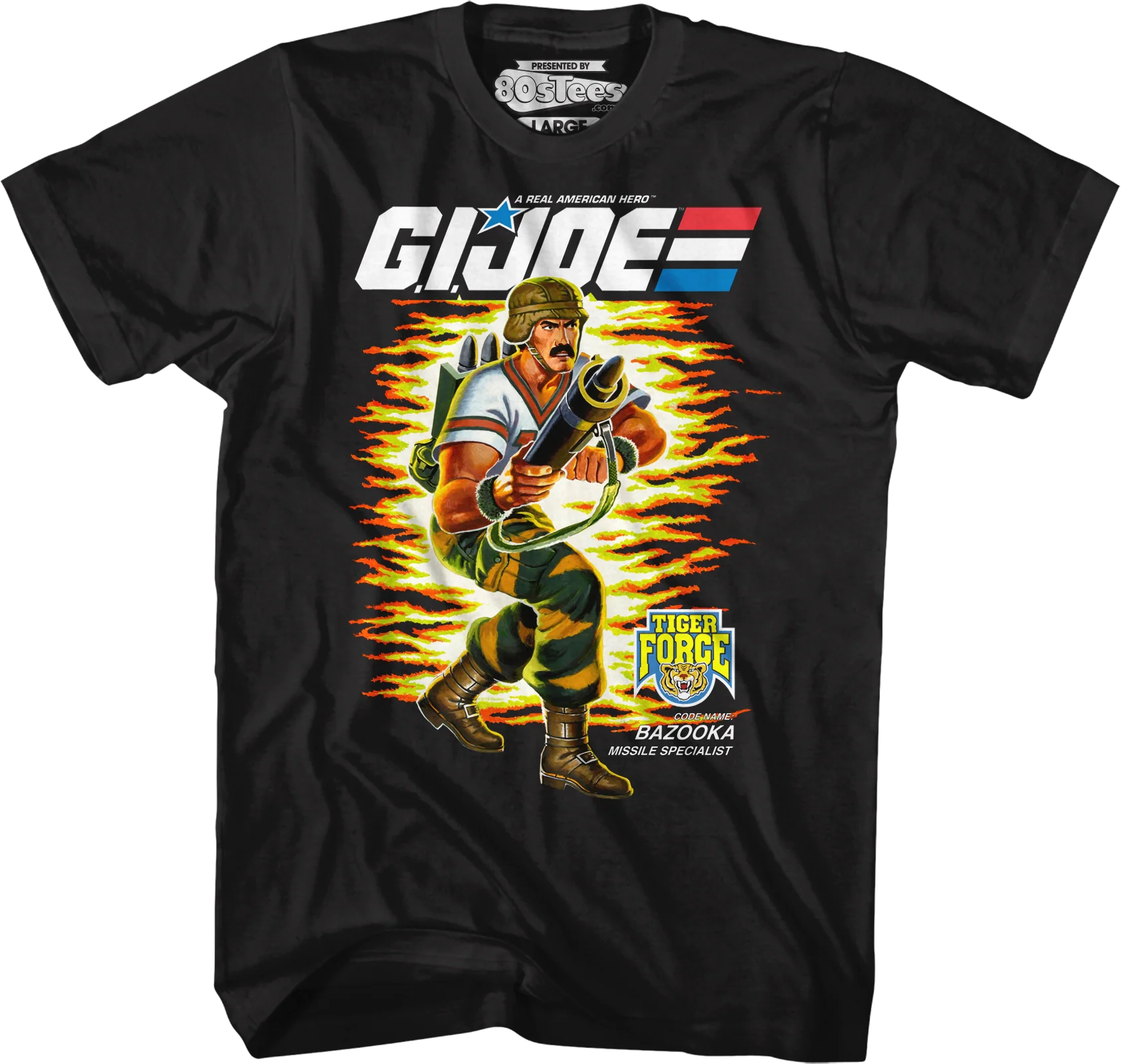 Box Art Bazooka GI Joe T-Shirt